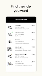Uber - Request a ride - Apps on Google Play Screenshot 12
